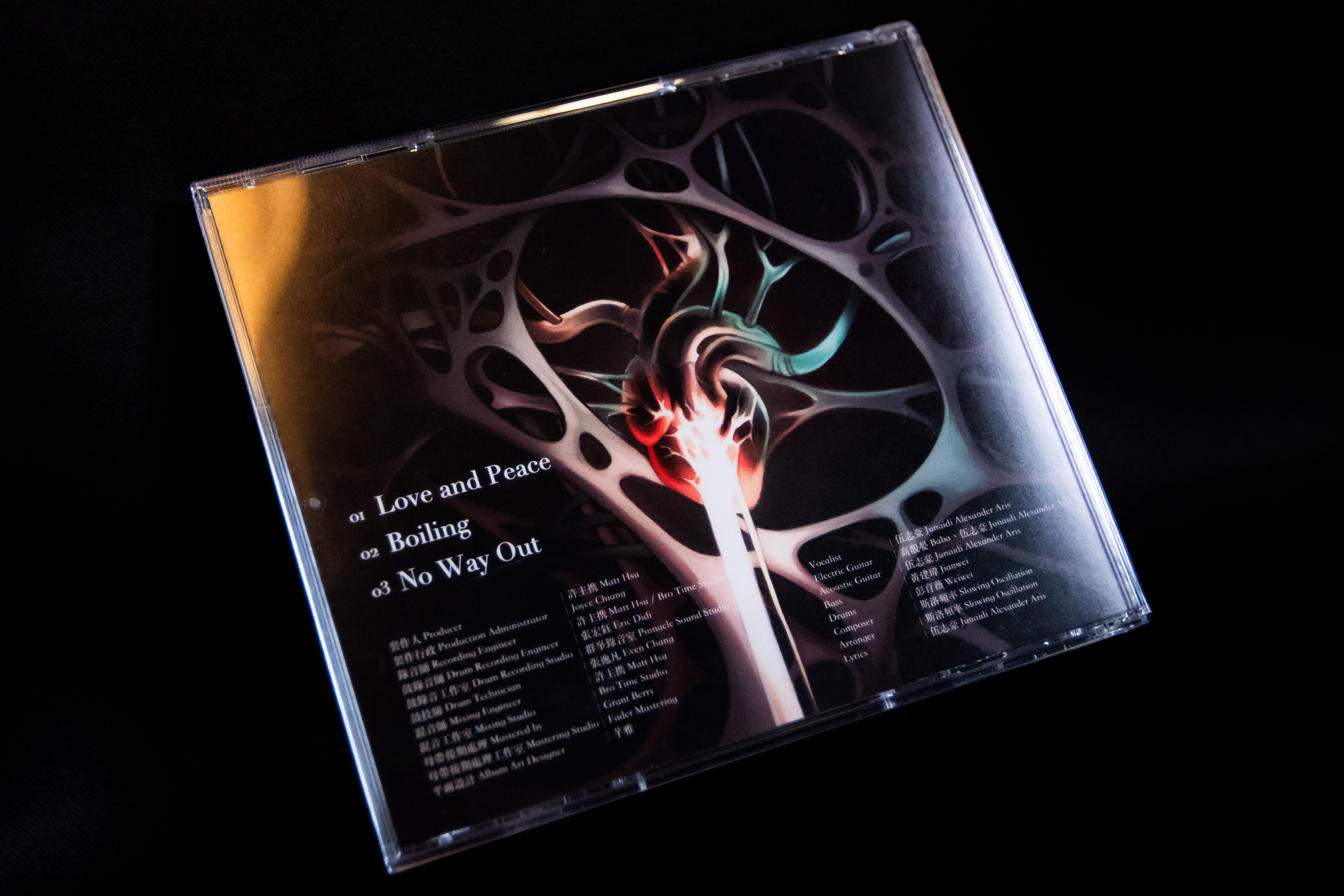 Love and Peace EP 實體專輯 5